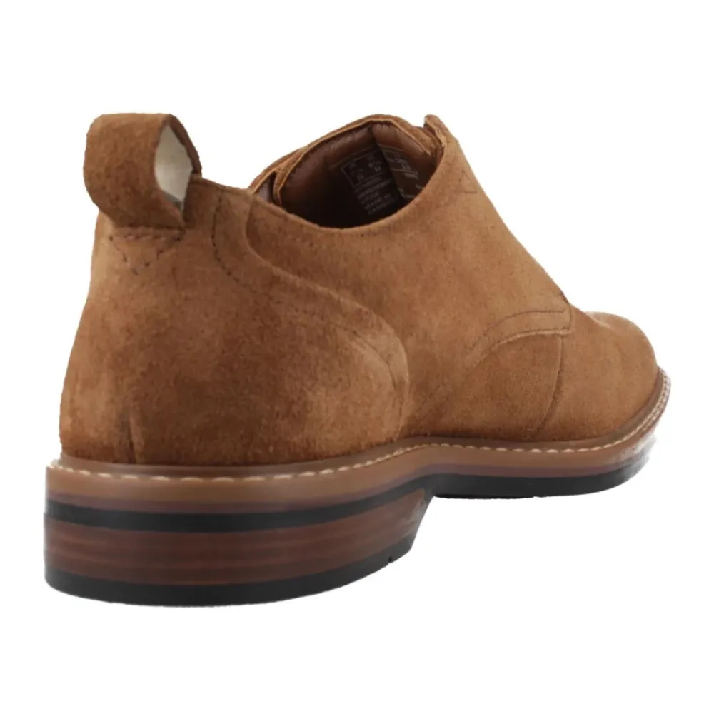 Business Sko^Clarks Suede Snøresko Brun