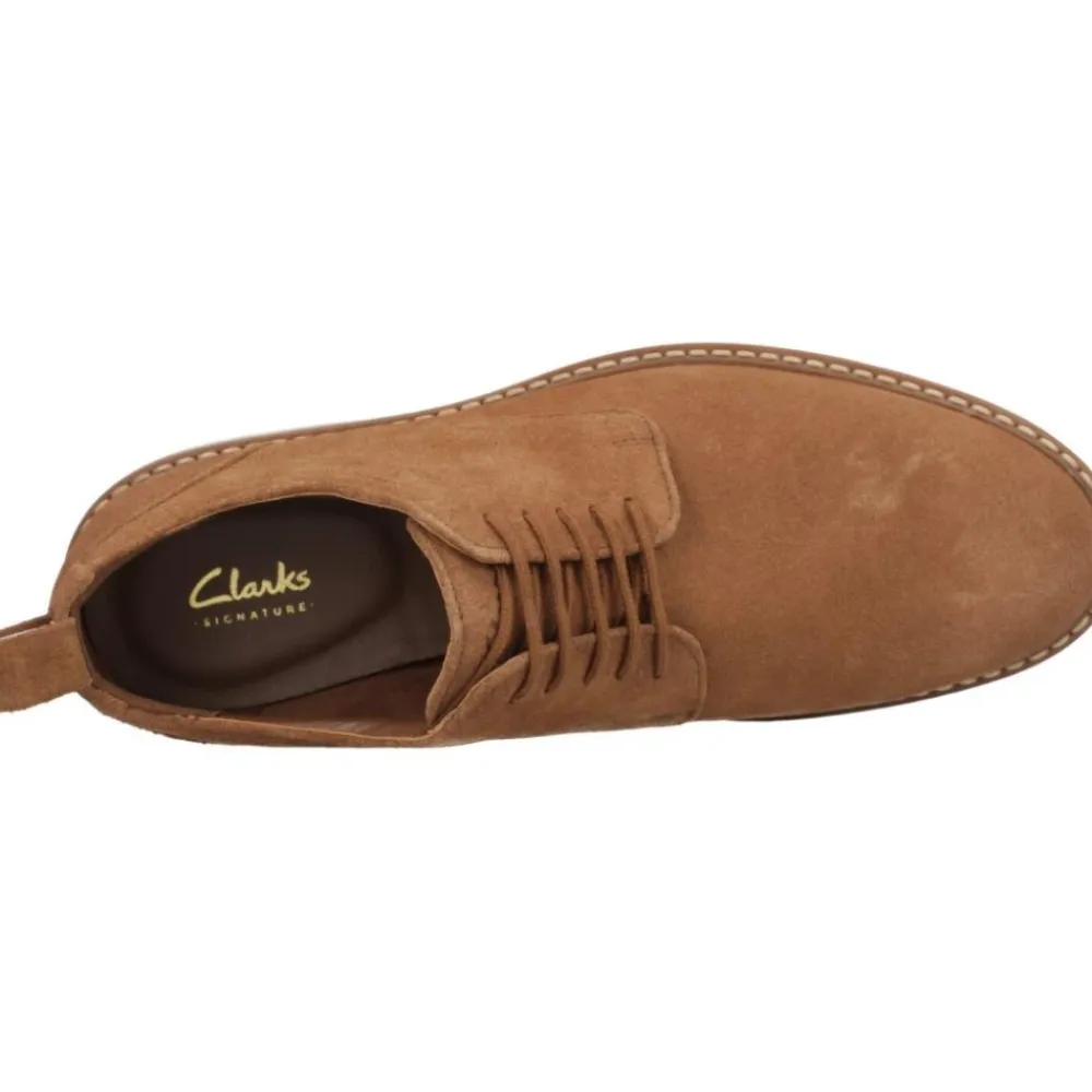 Business Sko^Clarks Suede Snøresko Brun