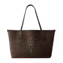 Indkøbstasker<Mulberry Suede Tree Tote Brun