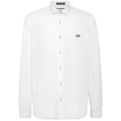 Skjorter<Philipp Plein Sugar Daddy Cut LS Hvid