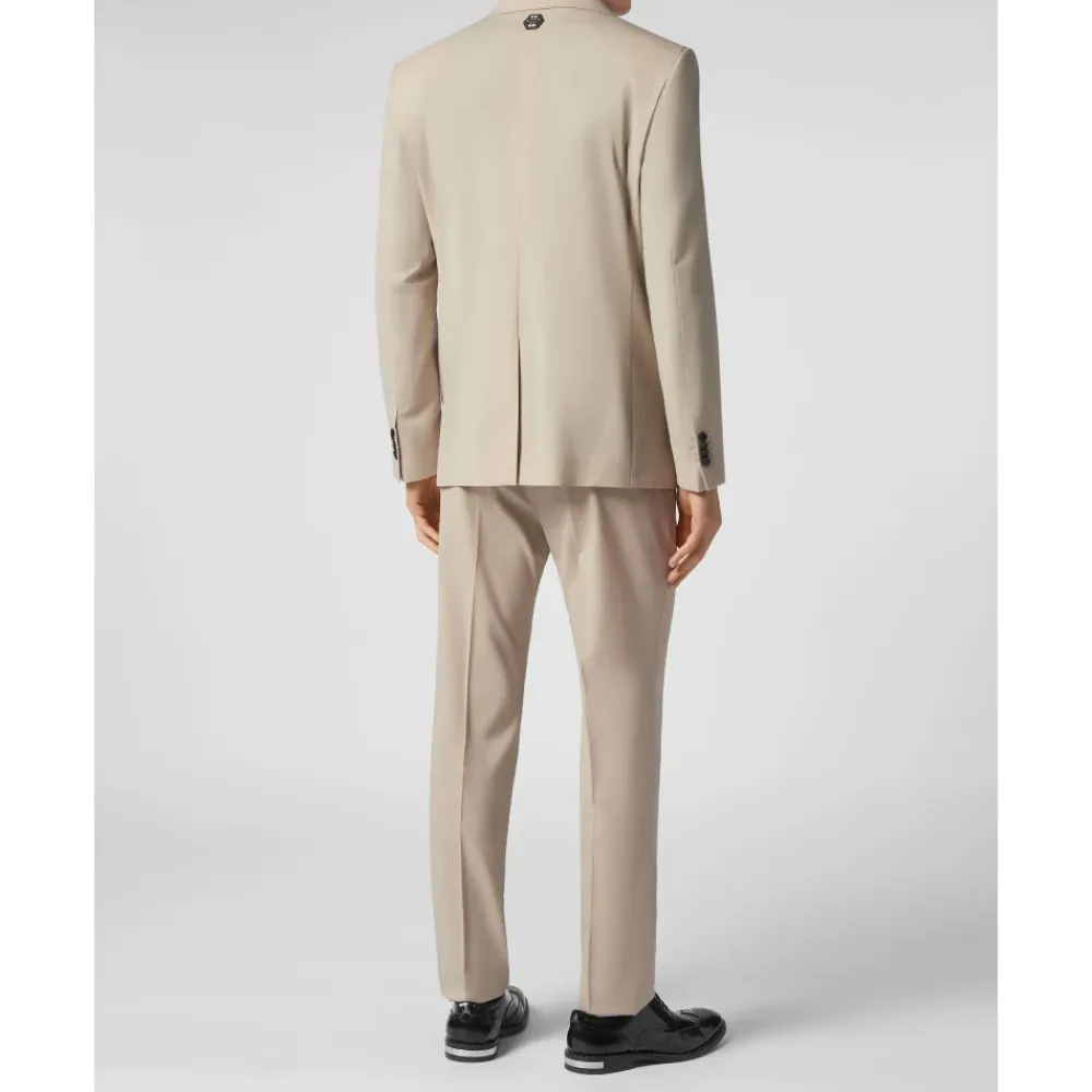 Jakkesæt<Philipp Plein Suit: Blazer/Trousers Sartorial Beige