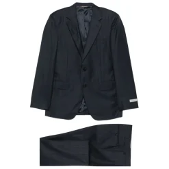 Jakkesæt<Canali Super 130's Wool Suit Blå