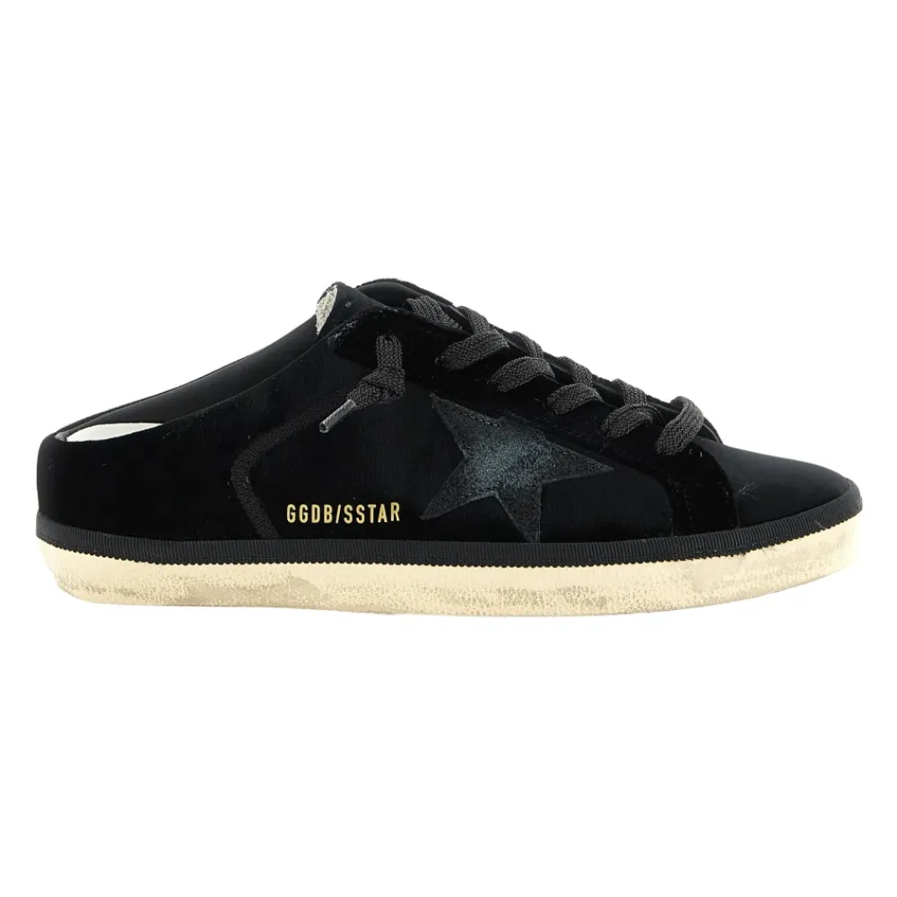 Loafers<Golden Goose Superstar Velvet Sabot Sort