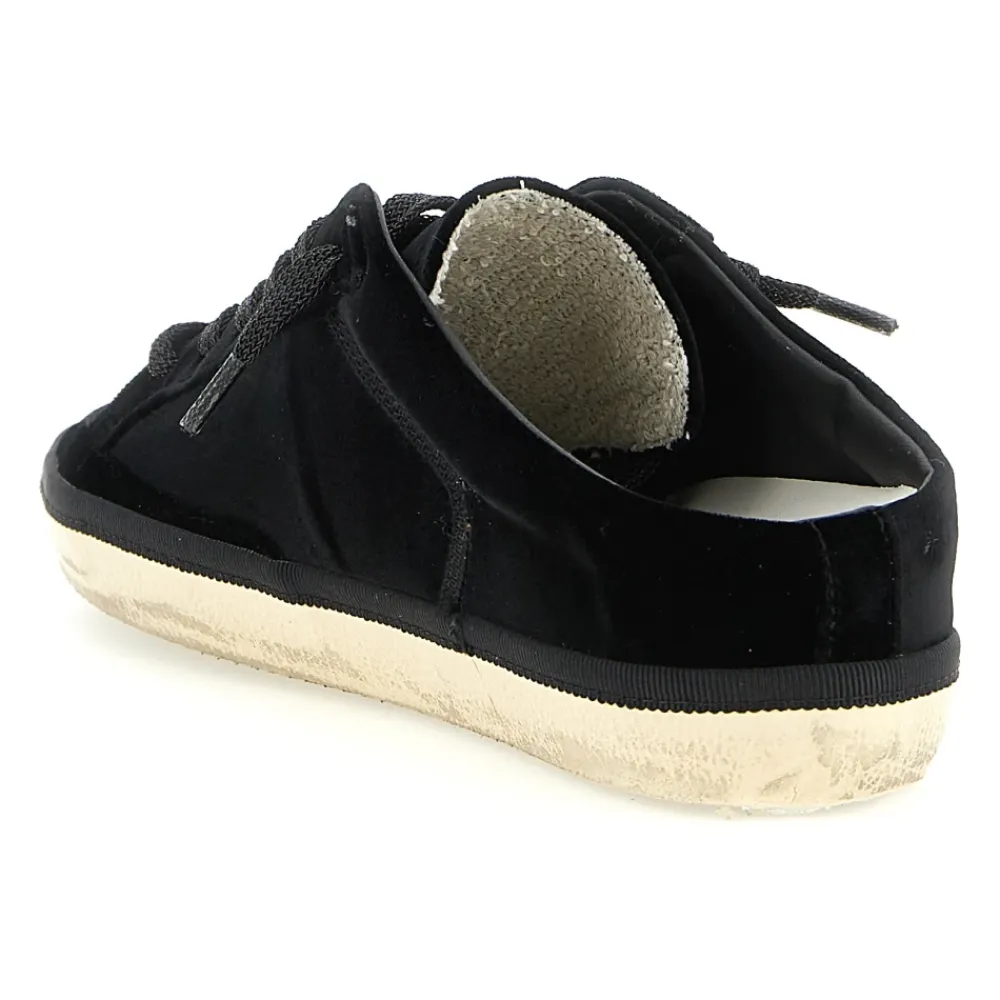 Loafers<Golden Goose Superstar Velvet Sabot Sort