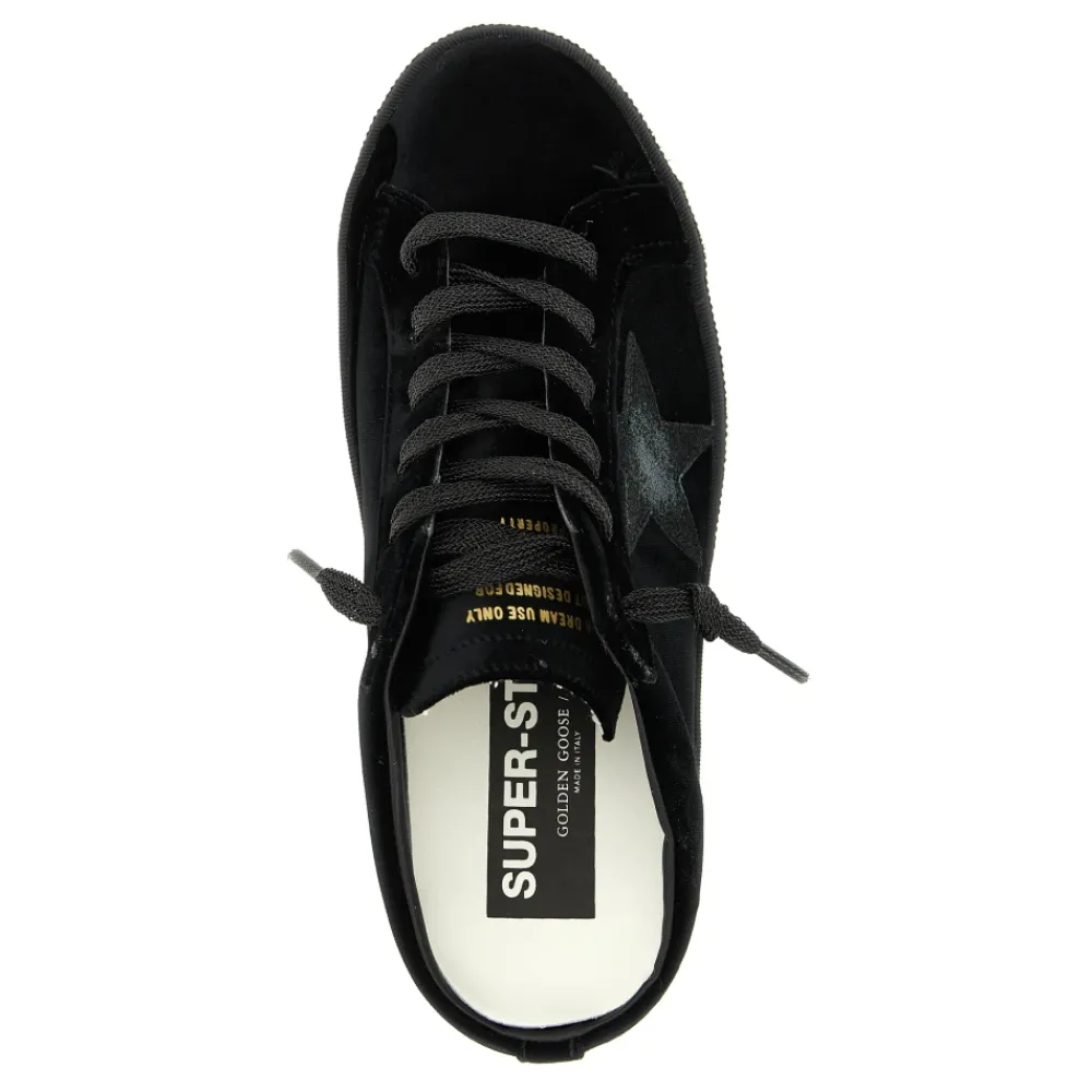 Loafers<Golden Goose Superstar Velvet Sabot Sort