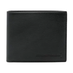 Punge & Kortholder^Tom Ford Supple Grain Leather Elongated T Line Classic Bifold Wallet Sort