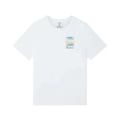 T-Shirts^Casablanca Surreal Pool Short Sleeve T‑Shirt Hvid