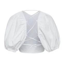Bluser & Skjorter^Gestuz Svala Cotton Top Hvid