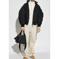 Strik<Jacquemus Sweater Curvo Beige