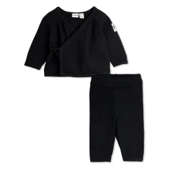 Bodystocking & Sæt^Mini Rodini Sweater og Bukser Sæt Sort