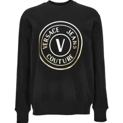 Sweatshirts<Versace Jeans Couture Sweaters Sort