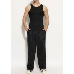 Bukser^Adidas Originals Sweatpants med lige ben Sort