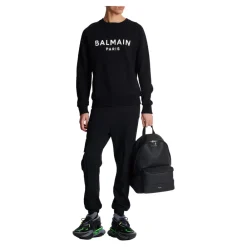 Sweatshirts^Balmain Sweatshirt Sort