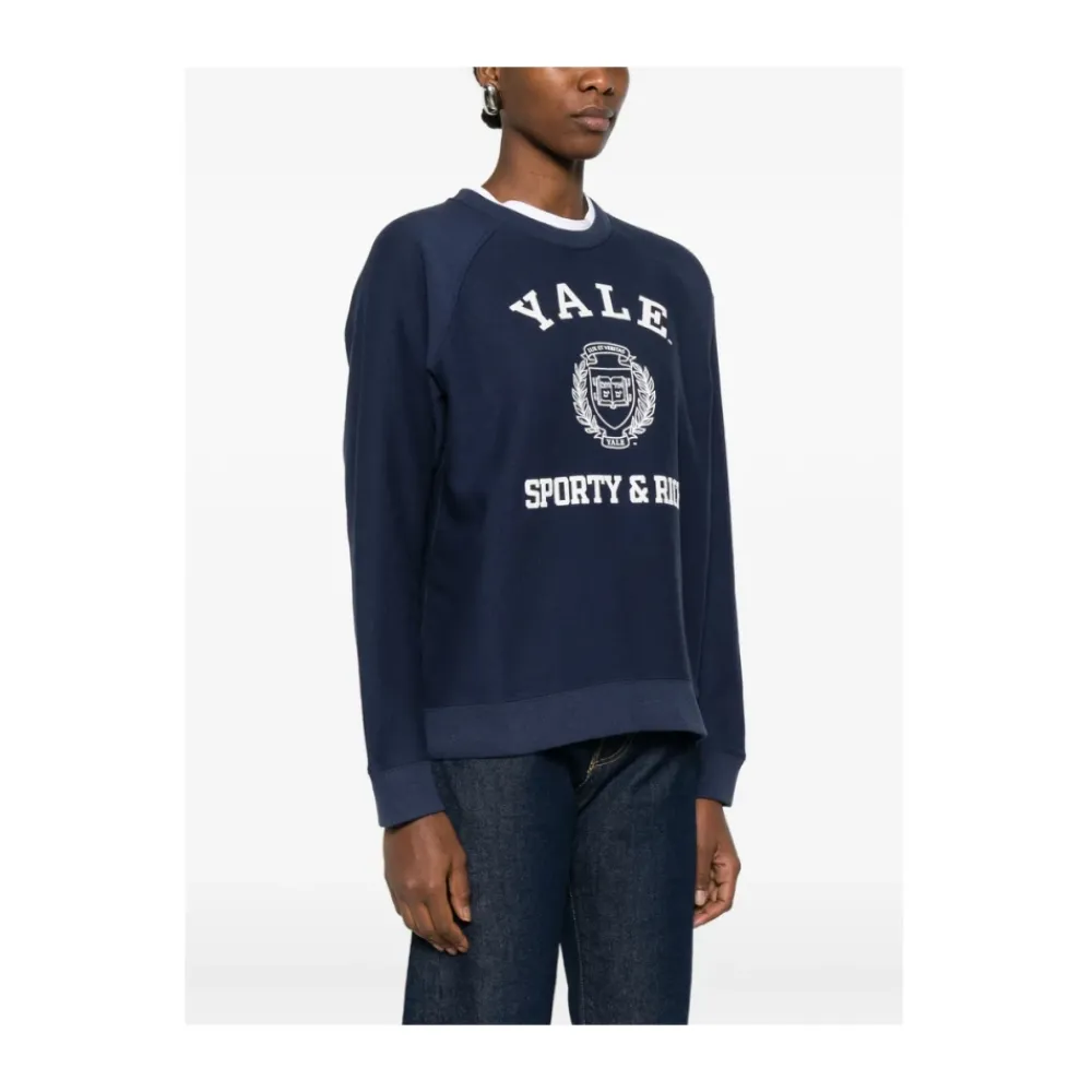 Sweatshirts^Sporty & Rich Sweatshirt Blå