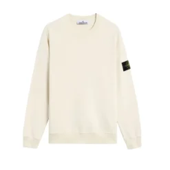 Sweatshirts^Stone Island Sweatshirt Hvid
