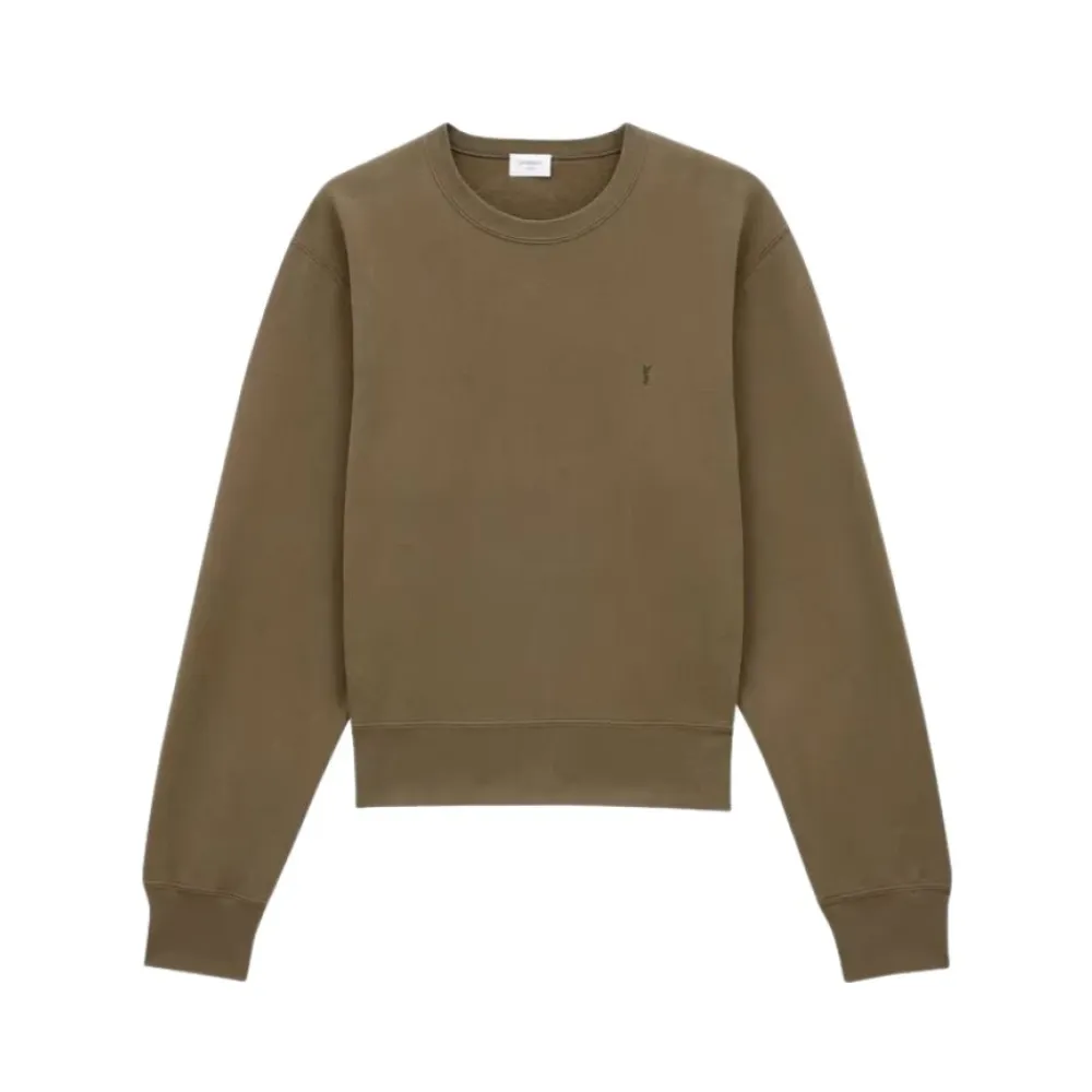 Sweatshirts<Saint Laurent Sweatshirt Grøn