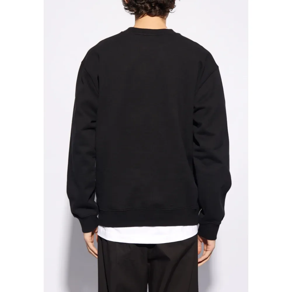 Trøjer|Sweatshirts<Jacquemus Sweatshirt Gros Grain Sort