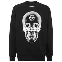 Sweatshirts<Philipp Plein Sweatshirt LS Sort