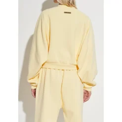 Sweatshirts^Fear Of God Sweatshirt med broderet logo Gul