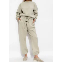 Sweatshirts<Fear Of God Sweatshirt med en kort stående krave Grå