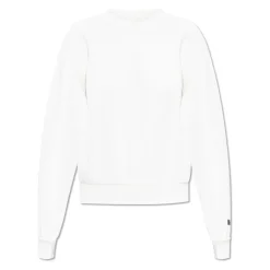 Sweatshirts^Fear Of God Sweatshirt med en kort stående krave Hvid