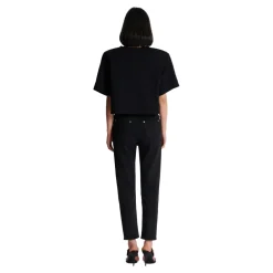 T-Shirts^Balmain Sweatshirt med knapper Sort