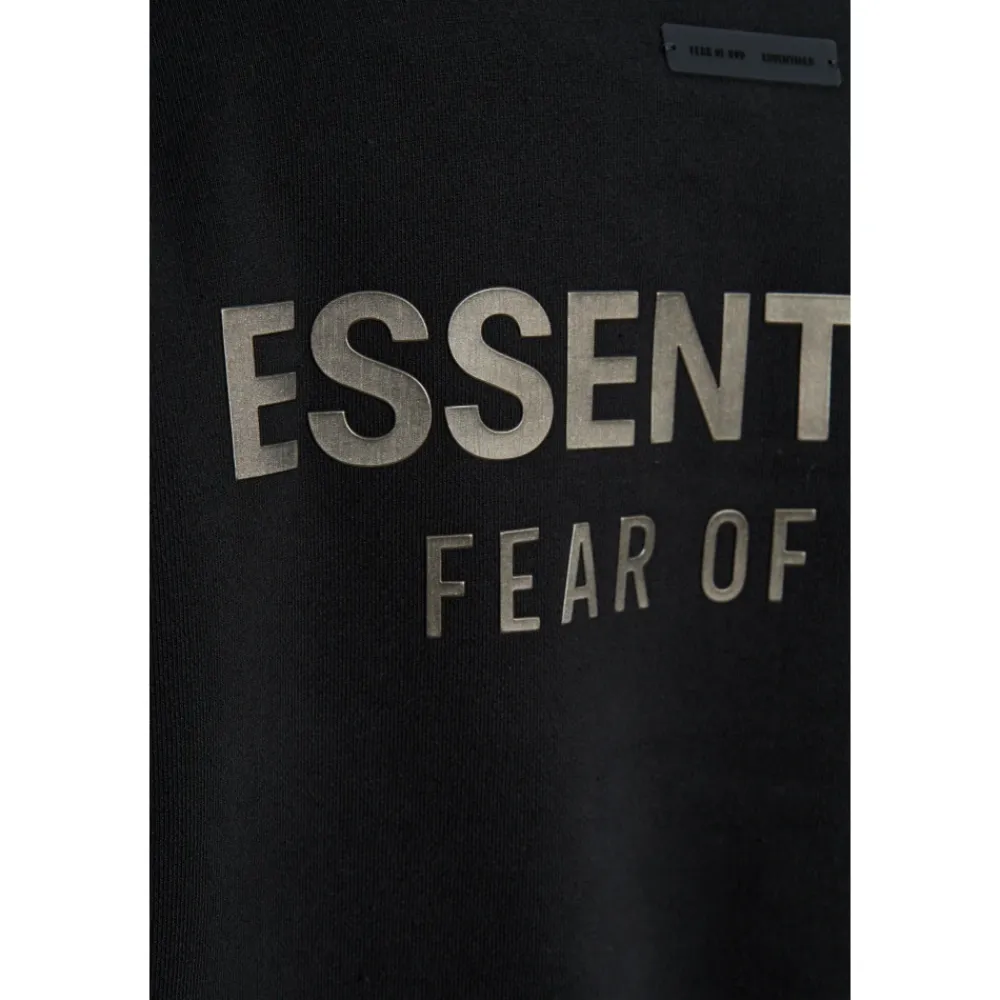 Sweatshirts<Fear Of God Sweatshirt med trykt logo Sort
