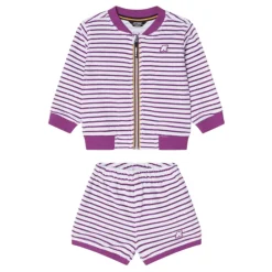 Bodystocking & Sæt^K-Way Sweatshirt og Bermuda Sæt Hvid