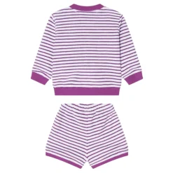 Bodystocking & Sæt^K-Way Sweatshirt og Bermuda Sæt Hvid