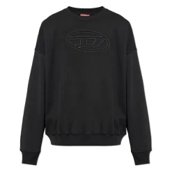 Sweatshirts^Diesel Sweatshirt S-MART-BIGOVAL Sort