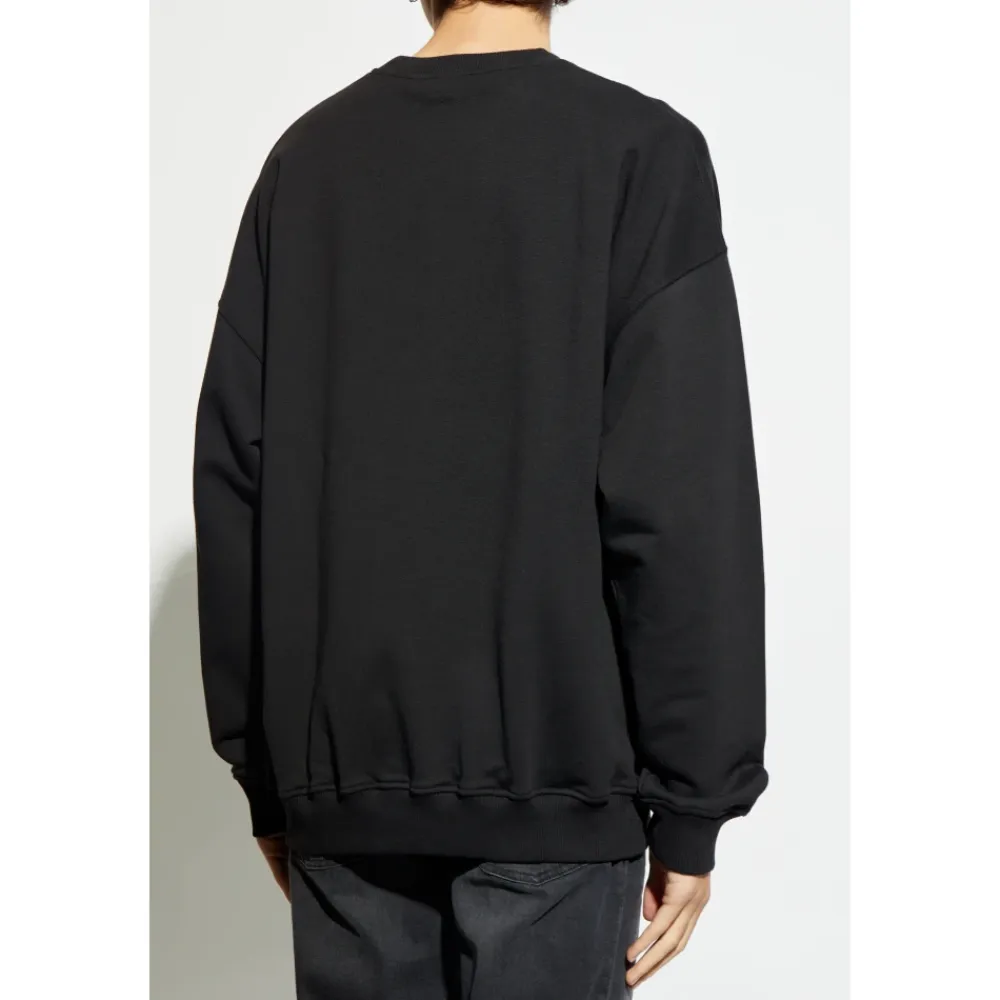 Sweatshirts^Diesel Sweatshirt S-MART-BIGOVAL Sort