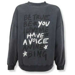 Striktrøjer & Sweatere|Sweatshirts<Anine Bing Sweatshirts Sort