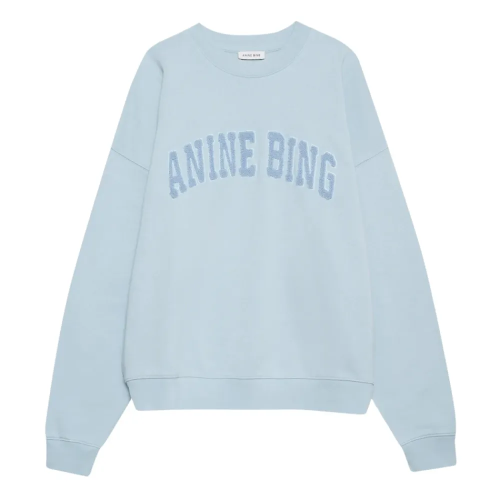 Sweatshirts|Striktrøjer & Sweatere<Anine Bing Sweatshirts Blå