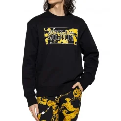 Sweatshirts<Versace Jeans Couture Sweatshirts Sort