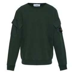 Sweatshirts<Stone Island Sweatshirts & Hoodies Grøn