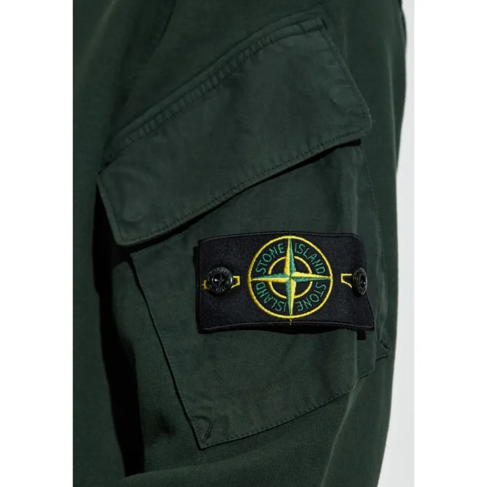 Sweatshirts<Stone Island Sweatshirts & Hoodies Grøn