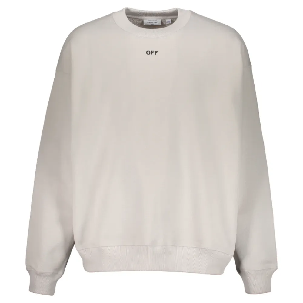 Sweatshirts<Off White Sweatshirts & Hoodies Grå