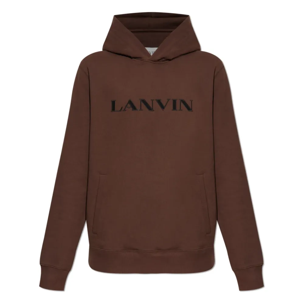 Trøjer<Lanvin Sweatshirts & Hoodies Brun