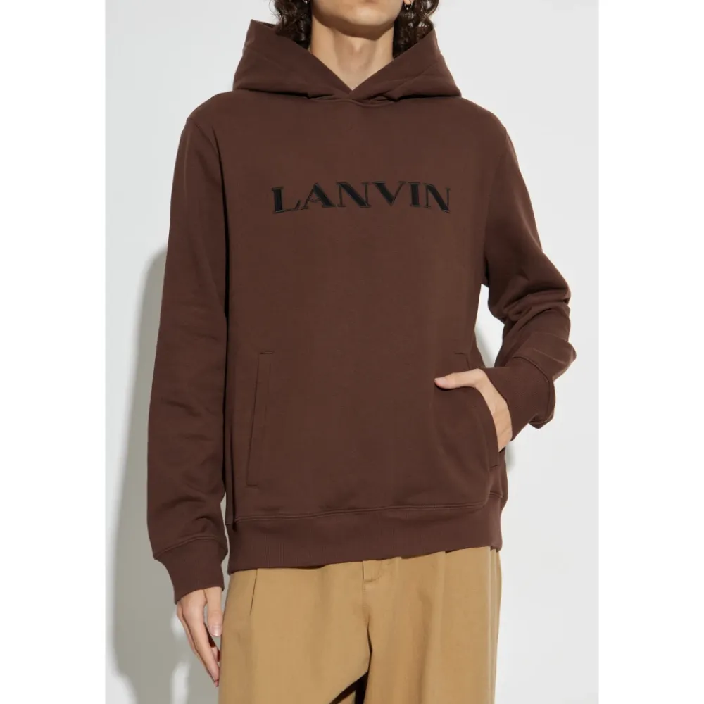 Trøjer<Lanvin Sweatshirts & Hoodies Brun