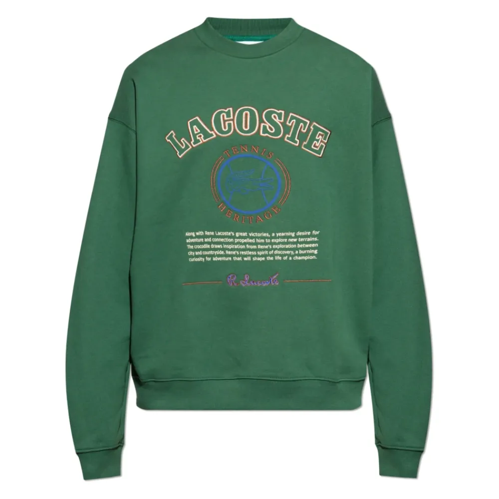 Sweatshirts<Lacoste Sweatshirts & Hoodies Grøn