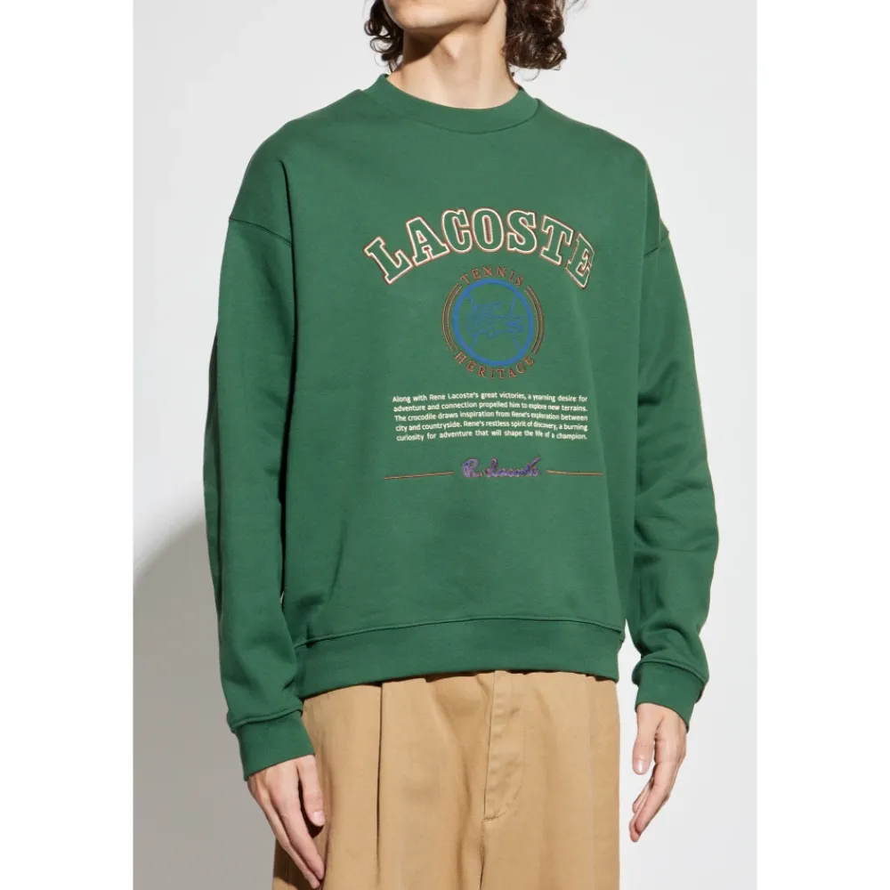 Sweatshirts<Lacoste Sweatshirts & Hoodies Grøn