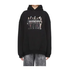 Trøjer<Balenciaga Sweatshirts & Hoodies Sort