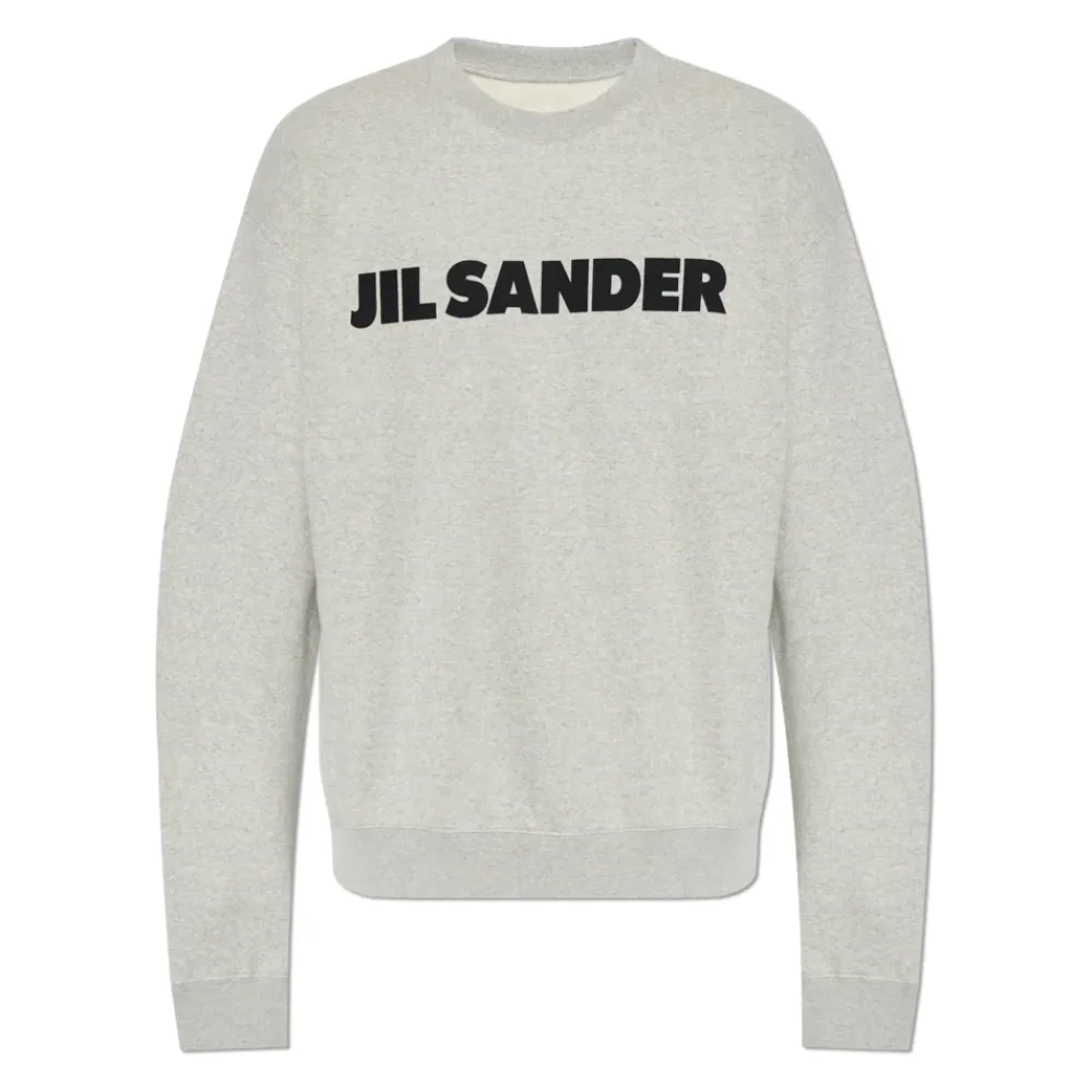 Sweatshirts<Jil Sander Sweatshirts & Hoodies Grå