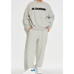 Sweatshirts<Jil Sander Sweatshirts & Hoodies Grå
