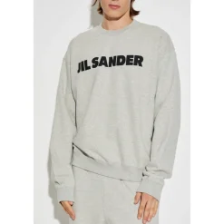 Sweatshirts<Jil Sander Sweatshirts & Hoodies Grå