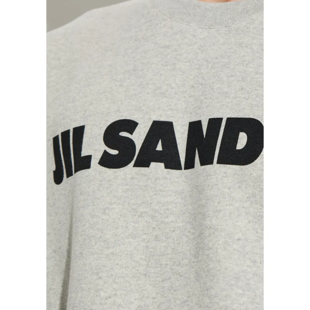 Sweatshirts<Jil Sander Sweatshirts & Hoodies Grå