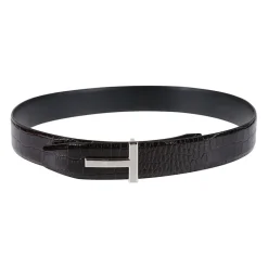 Bælter<Tom Ford T Buckle Reversible Belt Brun