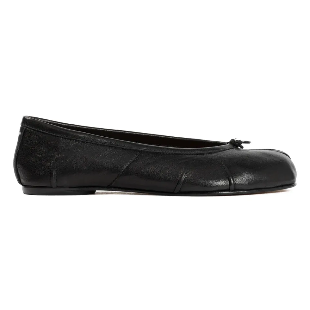 Ballerina Sko<Maison Margiela Tabi New Ballerina Sort