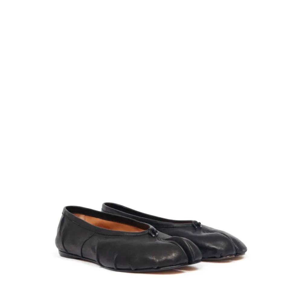 Ballerina Sko<Maison Margiela Tabi New Ballerina Sort