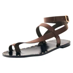 Sandaler<ALOHAS Tallula Læder Sandaler Brun